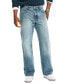 Фото #1 товара Men's Authentic Loose-Fit Rigid Denim 5-Pocket Jeans