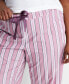 Фото #9 товара Women's Printed Poplin Pajama Pants XS-3X, Created for Macy's