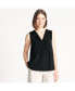 Фото #3 товара Women's Lightweight Jersey Pintuck Tank Top