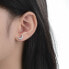 Fit silver earrings Moon E0002339