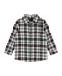 ფოტო #2 პროდუქტის Toddler/Child Boys White Plaid Button-down w/Vest Set