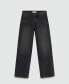 Фото #2 товара Women's Mid-Rise Straight Jeans