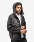 Men's Quilted Jacket with Hood