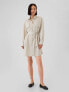 Фото #1 товара Organic Cotton Striped Mini Shirtdress