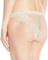 Le Mystere 258202 Women's Sophia Lace Bikini Panty Underwear Almond Size 8