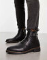 Bolongaro Trevor ankle boot with buckle in black