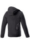 Motorradhoodie Alpinestars Sherpa Schwarz Reflex