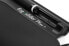 Bakker ErgoSlider Plus Central Mouse - USB - Black - Silver - 800 DPI - 1.4 m - 390 mm - 102 mm