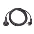 Bachmann Verlängerung 341.184 H05VV-F 3G1.5 2m schwarz - Cable - Extension Cable