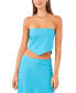 ფოტო #1 პროდუქტის Women's Scarf Strapless Top