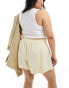 Фото #4 товара ASOS DESIGN Curve boxer short in buttermilk