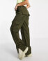 Фото #4 товара Signature 8 multi pocket cargo trousers in khaki