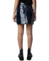 Фото #2 товара Zadig & Voltaire Jinette Vinyle Leather Skirt Women's