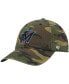 Фото #1 товара Men's '47 Camo Miami Marlins Team Clean Up Adjustable Hat