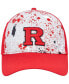 ფოტო #2 პროდუქტის Men's Gray, Scarlet Rutgers Scarlet Knights Love Fern Trucker Snapback Hat