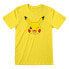 HEROES Official Pokemon Pikachu Face short sleeve T-shirt