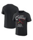 Фото #2 товара Men's Darius Rucker Collection by Black St. Louis Cardinals Beach Splatter T-shirt