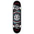 ELEMENT Hatched Red Blue Skateboard