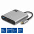 Фото #1 товара ACT AC7022 USB-C to HDMI multiport adapter 4K - USB hub - PD pass through - 3.2 Gen 1 (3.1 Gen 1) - USB Type-C - HDMI output - 4096 x 2160 pixels