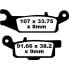 Фото #1 товара EBC FA-TT Series Carbon Fiber FA446TT Brake Pads