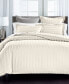 Фото #1 товара 1.5" Stripe 550 Thread Count 100% Cotton 3-Pc. Duvet Cover Set, King, Created for Macy's
