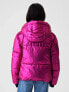 Фото #1 товара Kids Recycled Metallic Puffer Jacket