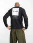 Columbia Barton Springs crew neck sweat in black Exclusive at ASOS