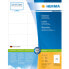 Фото #4 товара HERMA Labels Premium A4 70x42 mm white paper matt 10500 pcs. - White - Self-adhesive printer label - A4 - Paper - Laser/Inkjet - Permanent