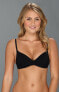 Фото #1 товара Calvin Klein 172939 Womens Molded Seamless T-Shirt Bra Solid Black Size 32D