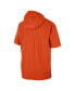 ფოტო #5 პროდუქტის Men's Orange Clemson Tigers Coaches Half-Zip Short Sleeve Jacket