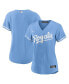 Фото #1 товара Women's Light Blue Kansas City Royals Alternate Replica Team Logo Jersey