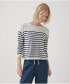 ფოტო #1 პროდუქტის Plus Size Cotton Classic Fine Knit Wide Neck Sweater