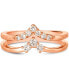 Ring Featuring (1/3 ct. t.w.) Nude Diamonds™ Set in 14K Rose Gold