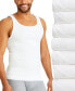 Фото #2 товара Men's Cotton ComfortSoft Tank Top 7+1 Free Undershirts