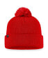 ფოტო #2 პროდუქტის Men's Alexander Ovechkin Red Washington Capitals 802 Career Goals Cuffed Knit Hat with Pom
