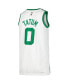 Фото #2 товара Men's Jayson Tatum White Boston Celtics Swingman Player Jersey - Classic Edition