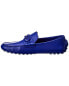 Фото #2 товара Ferragamo Grazioso Leather Loafer Men's Blue 8 Eee