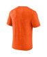 ფოტო #3 პროდუქტის Men's Heather Orange Edmonton Oilers 2024 Western Conference Champions Tri-Blend T-Shirt