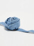 Фото #7 товара Kaiia denim rose corsage in blue