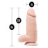 Realistic Dildo Blush Au Naturel TPE Ø 7,6 cm