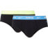 NIKE 0000KE1084 slips 2 units Black / Uni Blue Wb / Volt Wb, L - фото #1