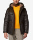 Фото #1 товара Men's Harrigan Resin & Faux Wool Combo Parka