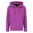 ALPHA INDUSTRIES Basic Small Logo hoodie dark magenta, L - фото #2