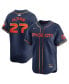 Nike Men's Jose Altuve Gray Houston Astros Away Limited Player Jersey Синий, M - фото #1