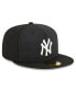 Фото #4 товара Men's Black New York Yankees Quilt 59FIFTY Fitted Hat