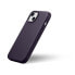 Фото #9 товара Чехол для смартфона ICARER из натуральной кожи, iPhone 14 Plus, темно-фиолетовый