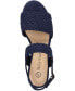 ფოტო #4 პროდუქტის Women's Mariella Espadrille Wedge Sandals