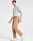 Men's Workwear Straight-Fit Garment-Dyed Tapered Carpenter Pants, Created for Macy's