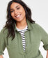 ფოტო #3 პროდუქტის Women's Long-Sleeve Utility Romper, Created for Macy's