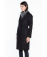 Фото #3 товара Women's Cashmere Wool Double Face Overcoat with Belt